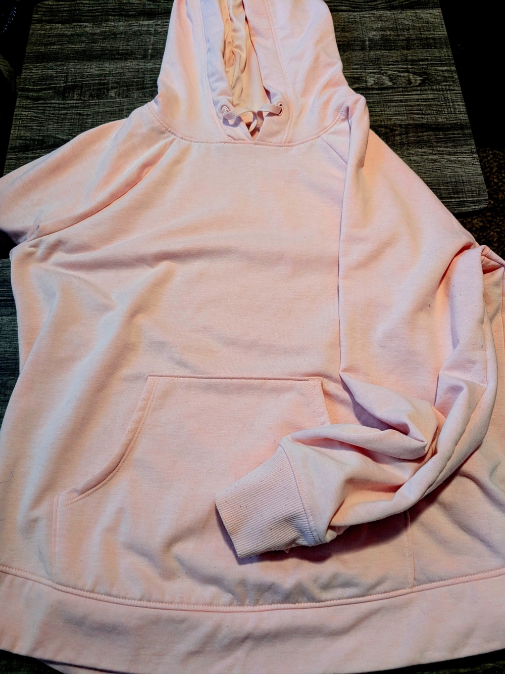 Women’s Lightweight Pink Hoodie Sweatshirt